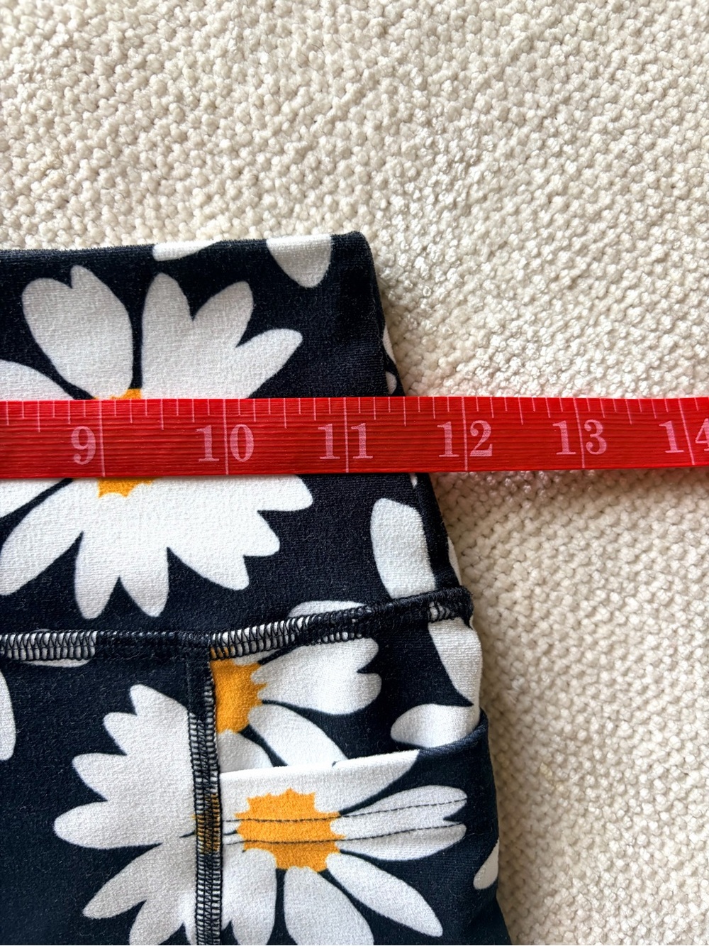 Daisy Crop Top Sports Bra + Bike Shorts Matching Set — Small Top / XS Bottom - Picture 14 of 14